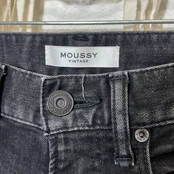 Moussy Black Denim Size 25 - Picture 4 of 9